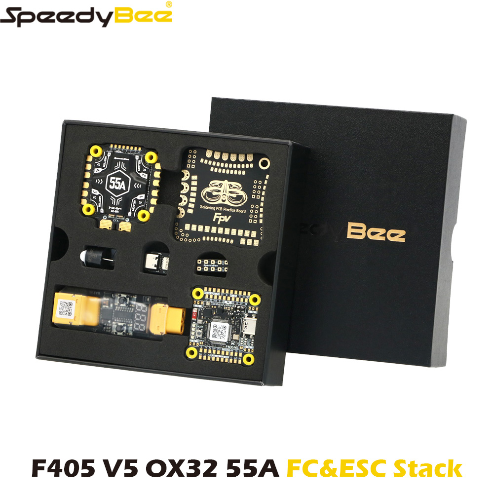 Foxeer Reaper F4 128K 65A Esc - Полетный контроллер SpeedyBee F405 V5 OX32