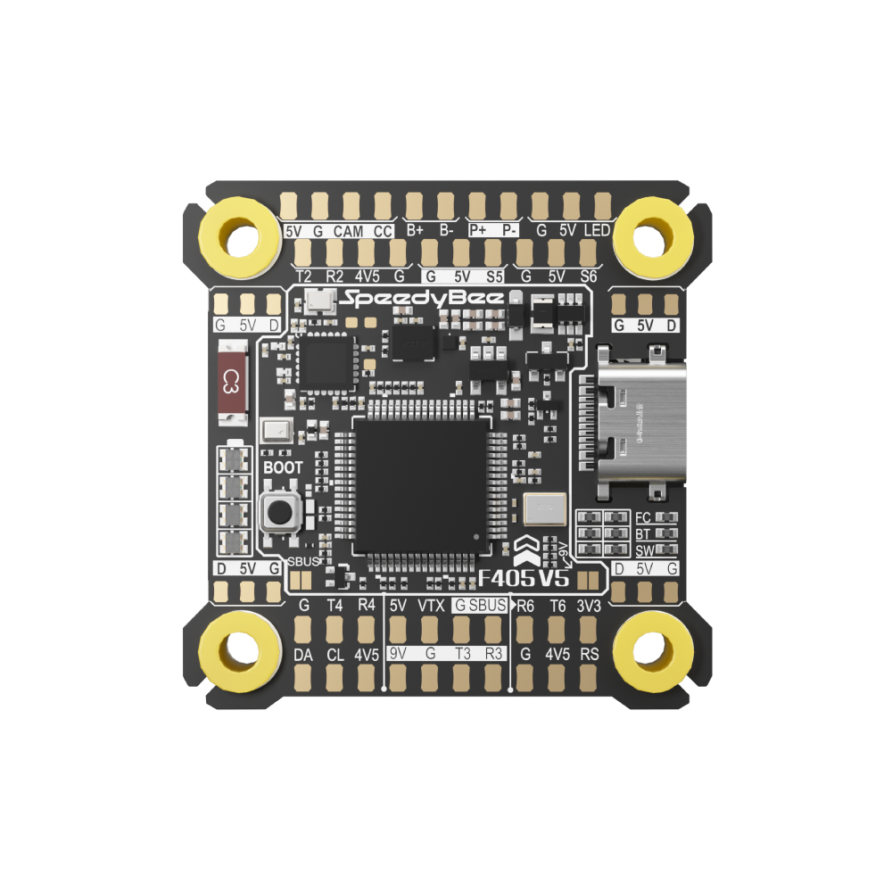 Полетный контроллер SpeedyBee  – обзор и цена Foxeer Reaper F4 128K 65A Esc